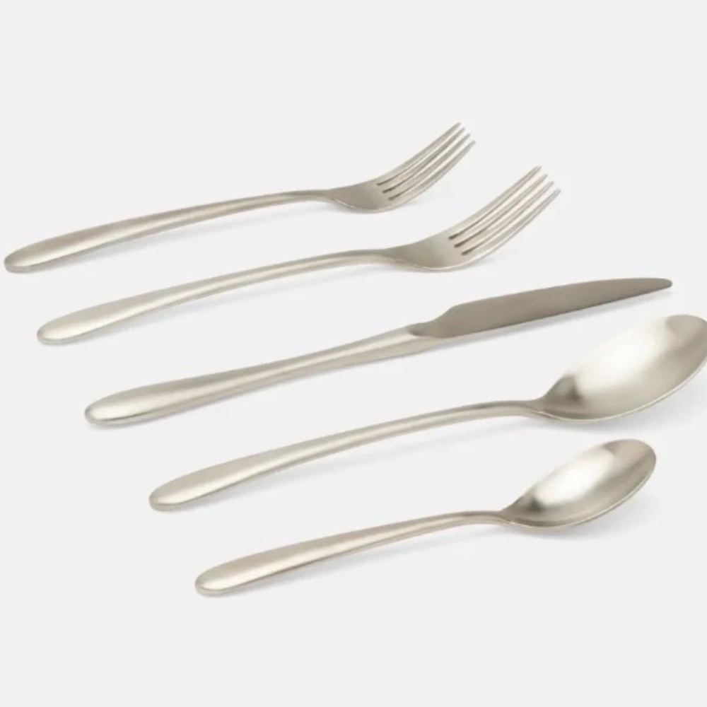 NWT Blue Pheasant Alba Silver Flatware